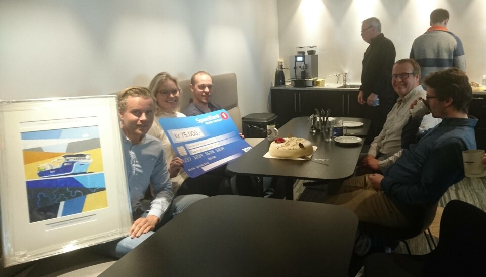 FV: Anders Andreasen, Emilie Voraa, Kjartan Bauge, Roar Bergvoll, Torgeir Torgersen, Øyvind Nikolaisen, Marius Holmenmo. Foto: Thomas Myhre.