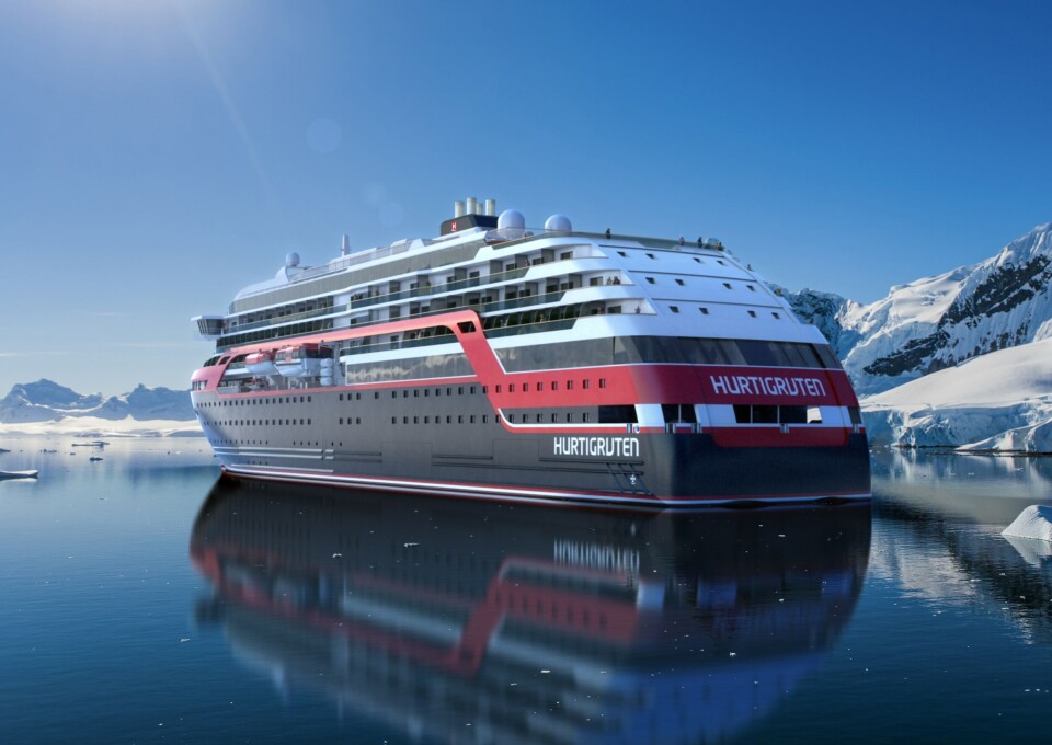 Det går inflasjon i bruk av Fridtjof Nansen og Roald Amundsen som skipsnavn. Illustrasjon: Rolls-Royce Marine