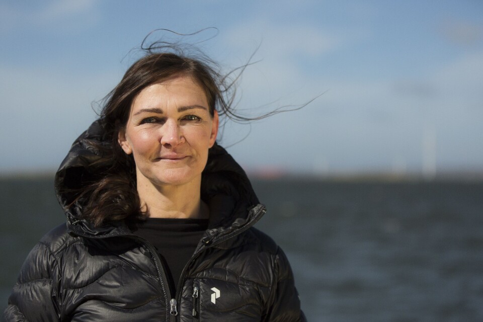 Cia Sjöstedt ble utpekt som ny administrerende direktør under Sjöräddningssällskapets årsmøte. Foto: Mats Ryde