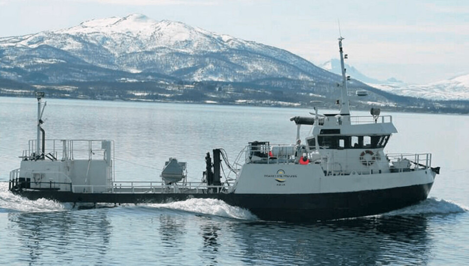 m/S 'Reflex' er rederiets første båt for havbruksnæringen. Foto: Maritime House Aqua