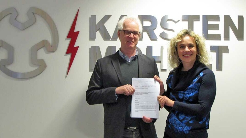 Karsten Moholt AS blir internasjonal servicepartner