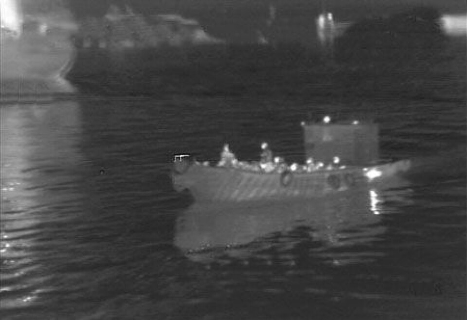 Maritime termiske kameraer