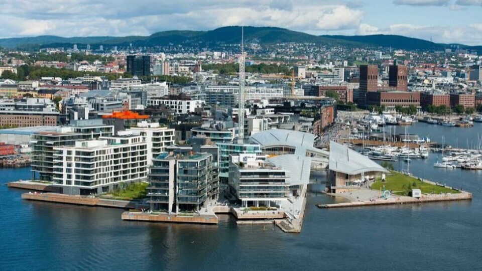 Oslo havn har solgt havnearealer for milliardbeløp på Tjuvholmen i Oslo. Nå vil politikerne ha en del av kaka. Arkivfoto.