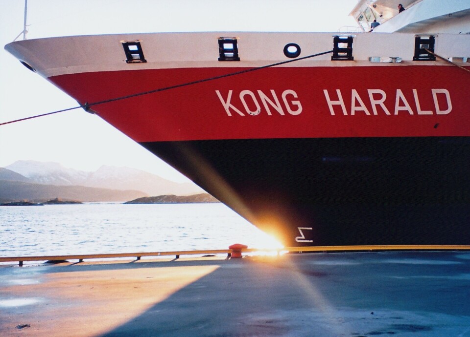 MS «Kong Harald». Foto: Hurtigruten
