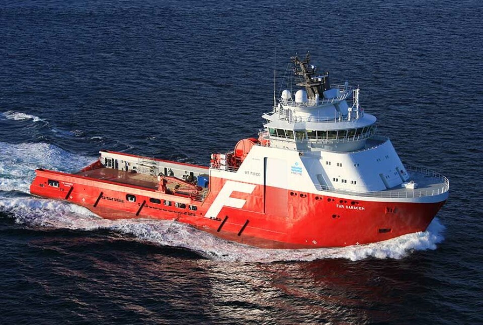 «Far Saracen» var ett av fartøyene som deltok i operasjonen. Arkivfoto: Solstad Offshore