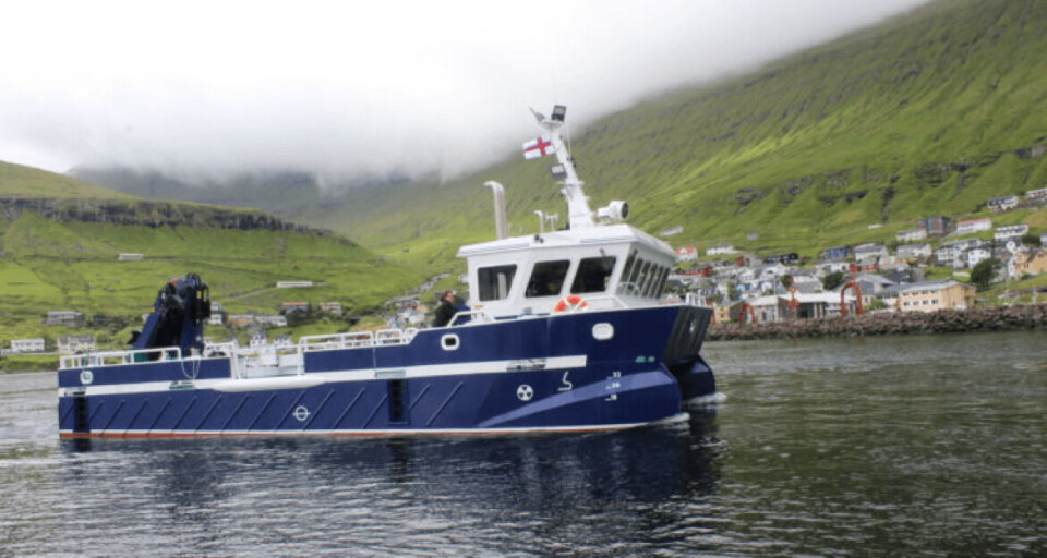 Slik skal det nye fartøyet til Hiddenfjord se ut når det er ferdigstilt til sommeren. Foto: KJ Hydraulik. Slik skal det nye fartøyet til Hiddenfjord se ut når det er ferdigstilt til sommeren. Foto: KJ Hydraulik.