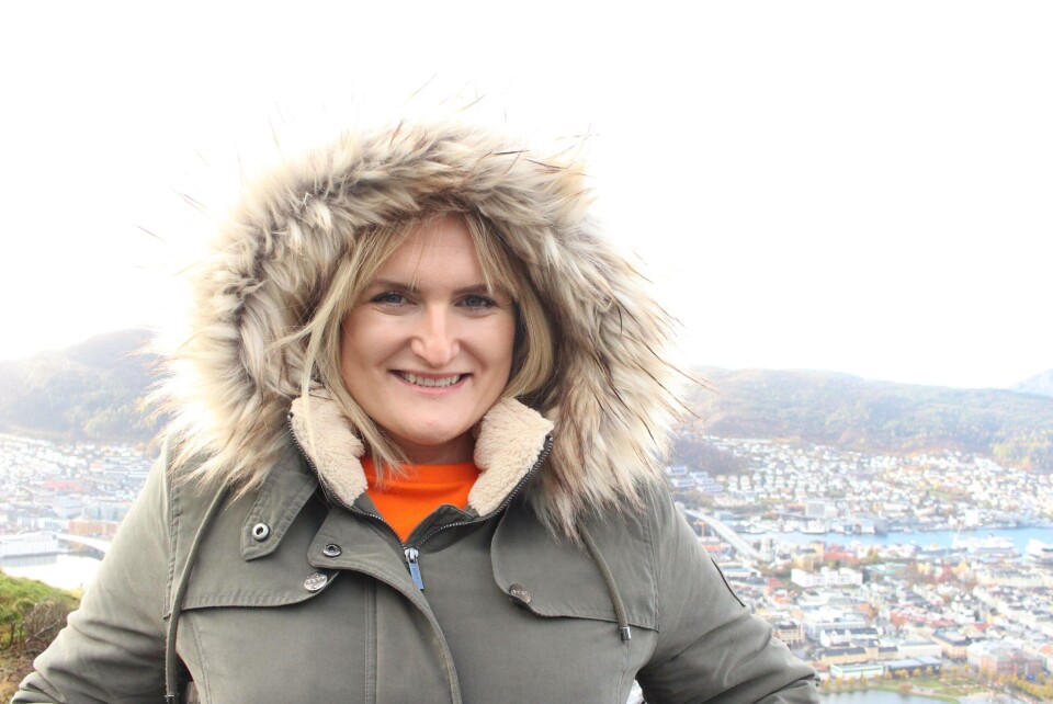 Hurtigruten Group henter Catriona Loughran fra Flyktninghjelpen. Foto: Hurtigruten Group