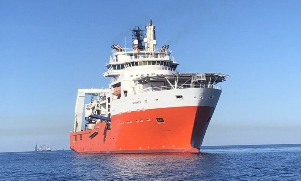 Kontrakten har en varighet på minst 350 dager. Foto: Solstad Offshore