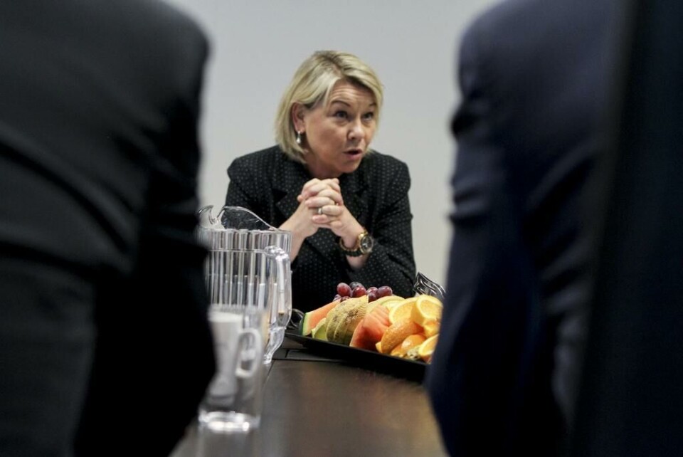 Næringsminister Monica Mæland (H). Foto: Nærings- og fiskeridepartementet