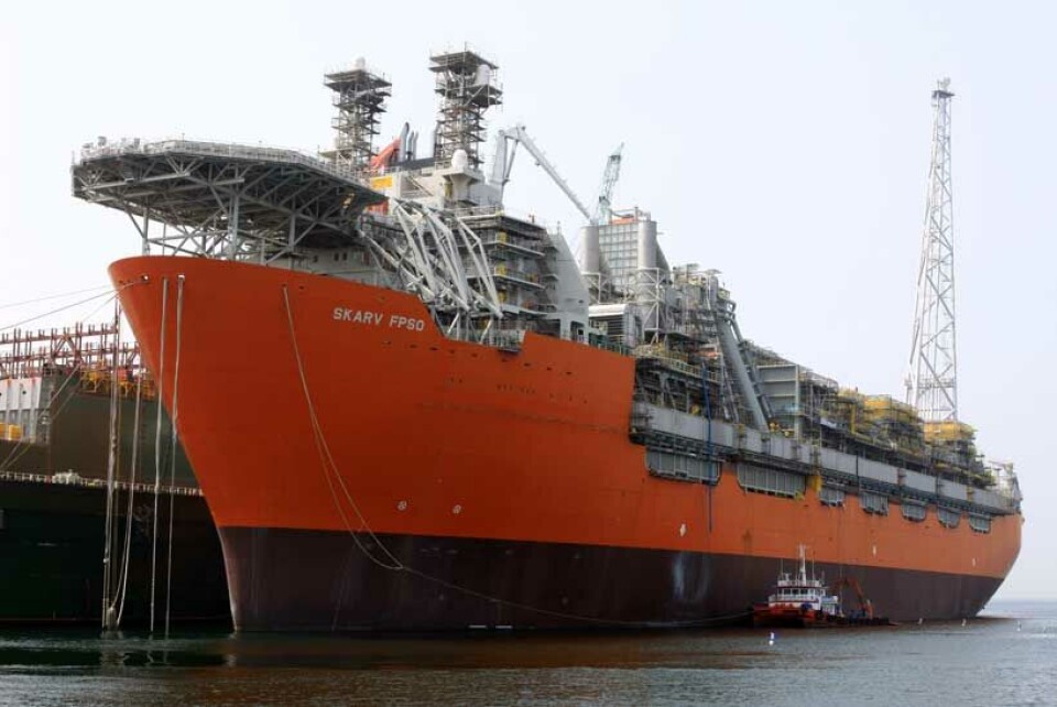 ”Skarv FPSO”. Foto: BP