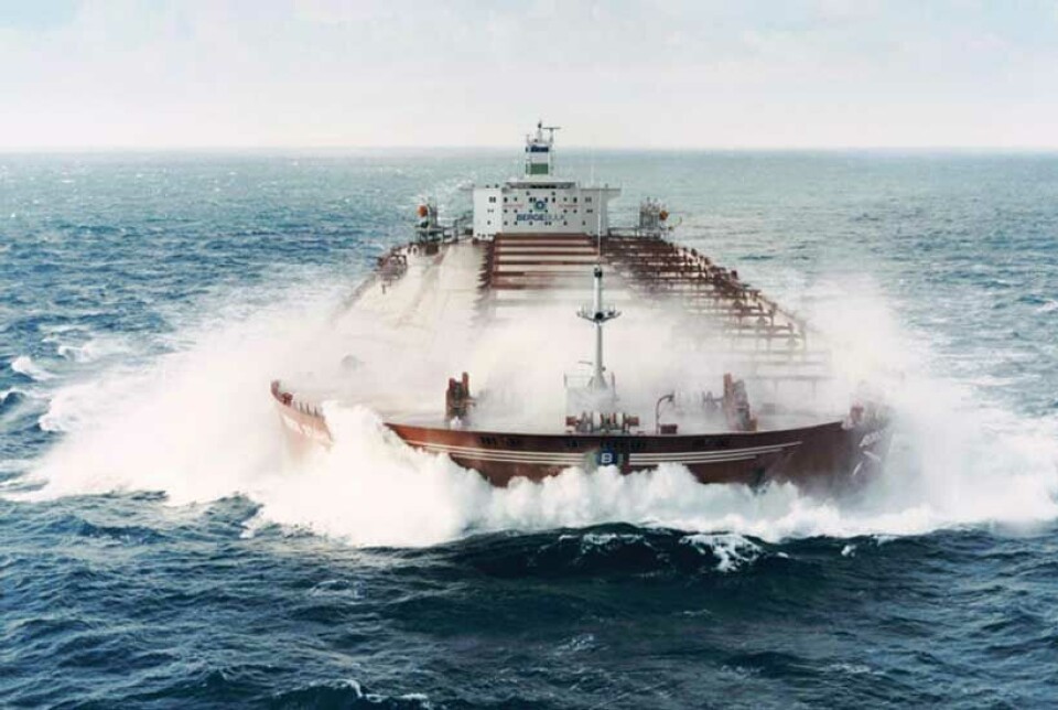 Cathelco seawater pipework anti-fouling system for “Berge Stahl”. Berge Bulk