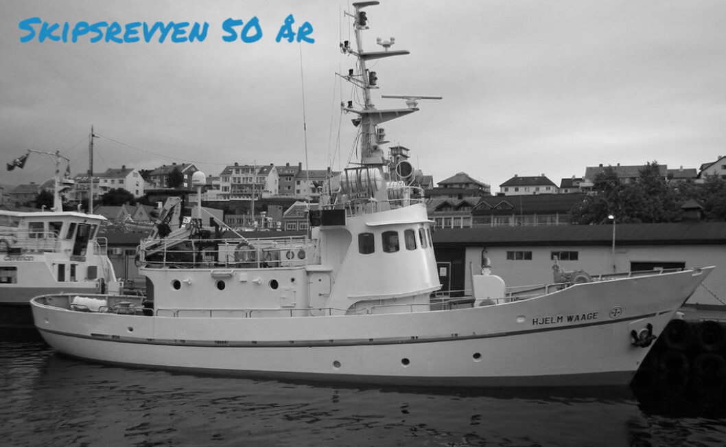 R/K «Hjelm Waage». Foto: Redningsselskapet R/K «Hjelm Waage». Foto: Redningsselskapet