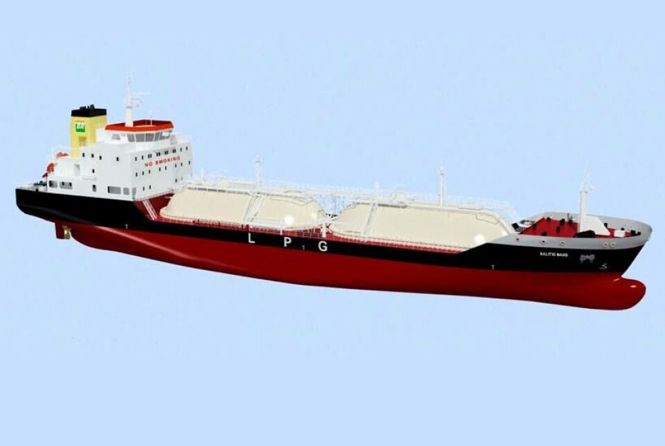 Fully Pressurized LPG Carrier 7,000 cbm