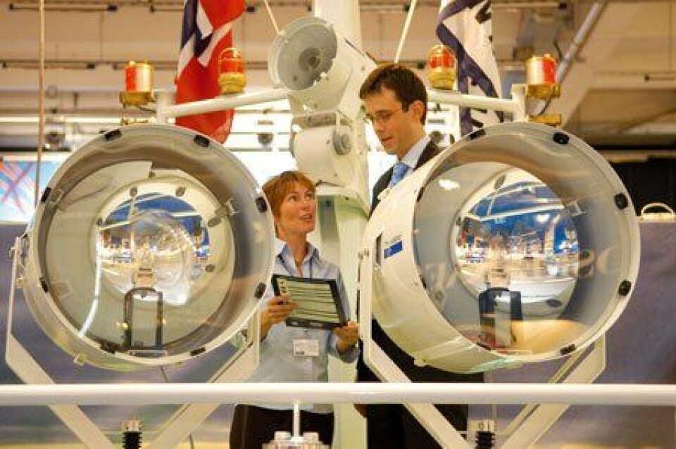 Norwegian exhibitor Tranberg AS at SMM2006.
