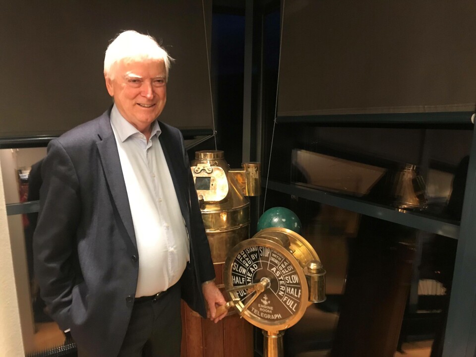 Fjord1 bygger flere ferger. Per Sævik er største aksjonær i selskapet. Foto: Sigbjørn Larsen
