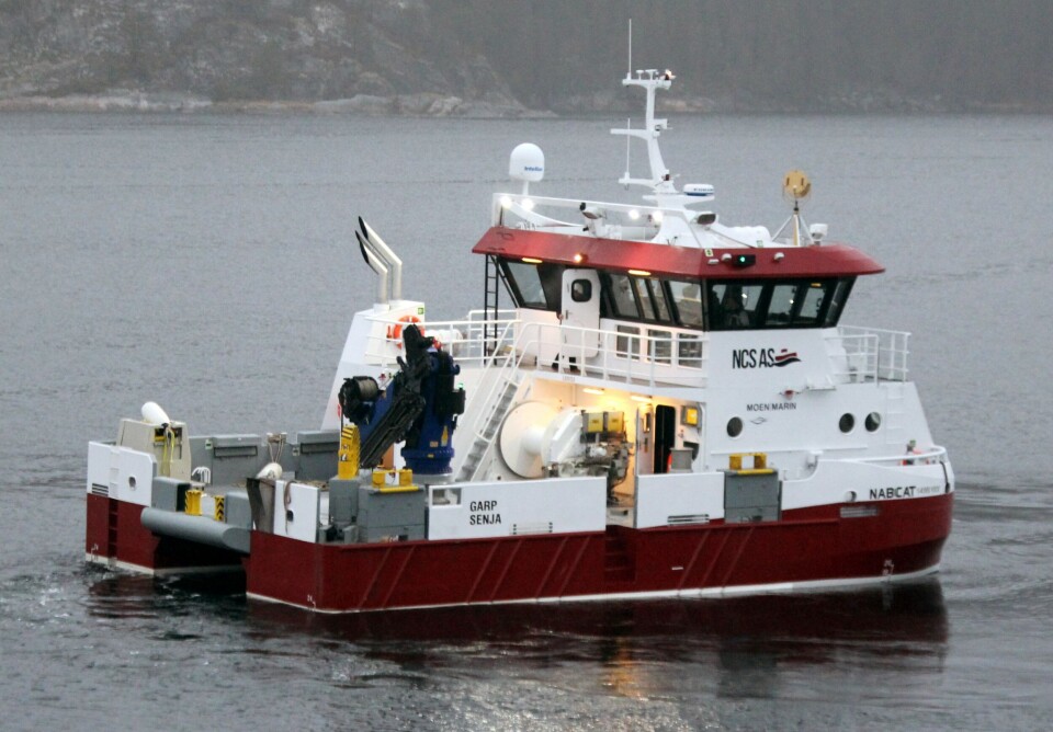 'Garp' er den femte Moen leveransen til NCS AS. Foto: Moen Marin