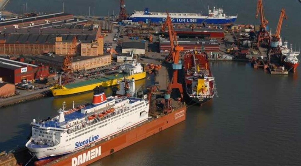 Damen legger ned Götaverken