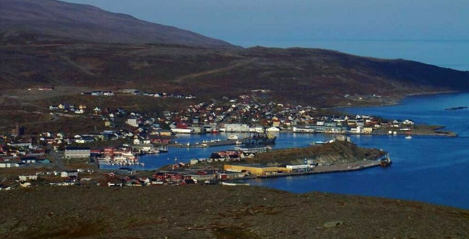 I Båtsfjord er man kommet i gang med utbygging av landstrøm til fiskeflåten