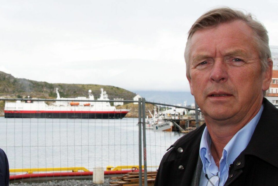 - Vi er veldig skuffet over VARD og Tersan som ikke har klart å levere nye ferger som lovet, sier administrerende direktør i Torghatten, Torkild Torkildsen. Foto: Rana Blad.