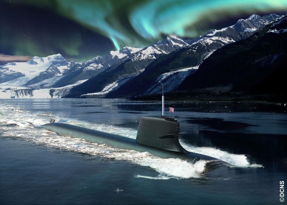 Den franske Scorpone ubåten skal være mer tilpasset de norske ambisjonene enn hva det tyske alternativet er. Hevder DCNS ihvertfall. Ill.: DCNS