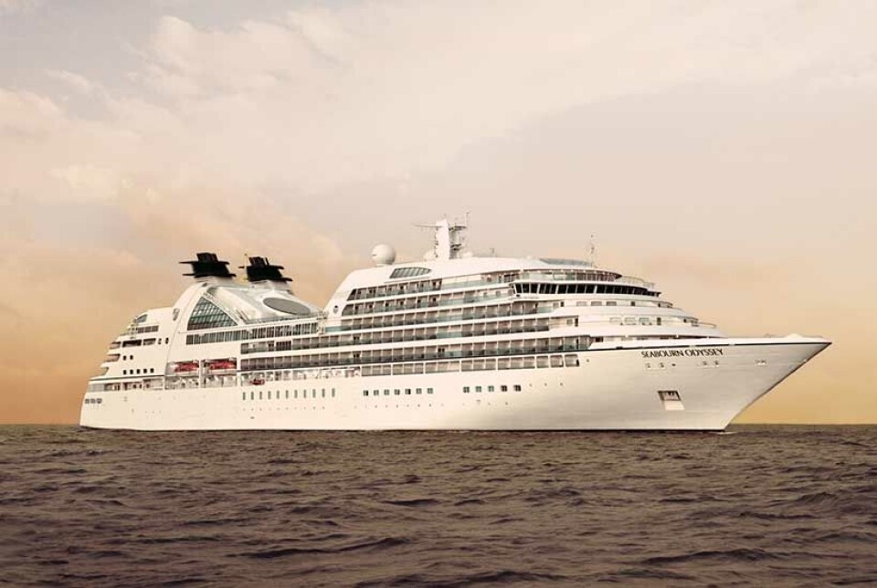 M/V “Seabourn Odyssey” at sea.