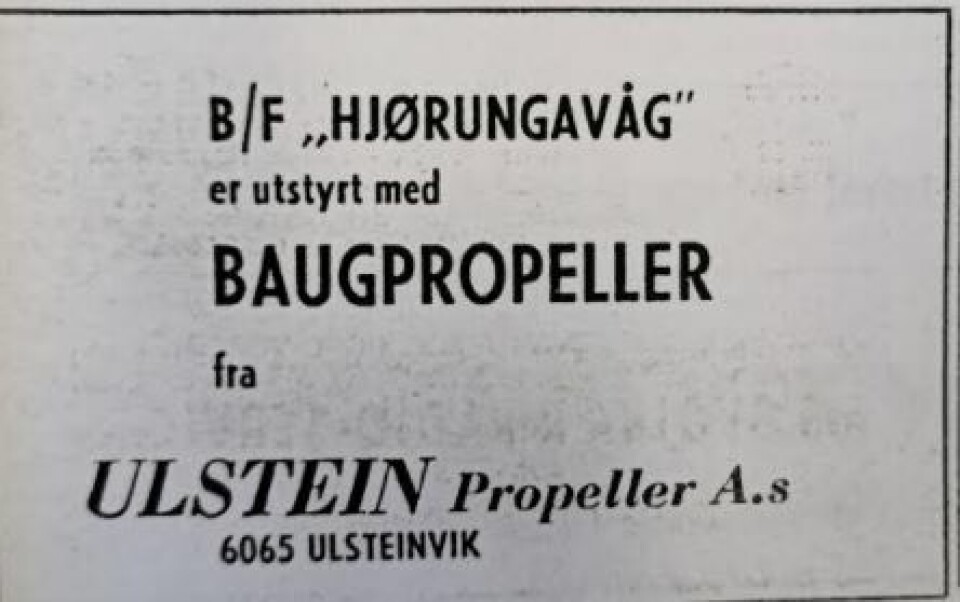 MRF har overtatt sitt nye flaggskip - B/F «Hjørungavåg»