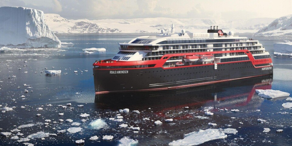 Hurtigrutens nye skip MS