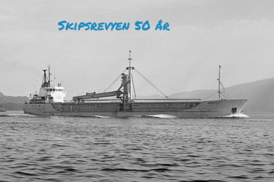 MS «Bebko» ble overlevert i november 1971 og er fremdeles i drift (desember 2021). Foto: Sjøhistorie