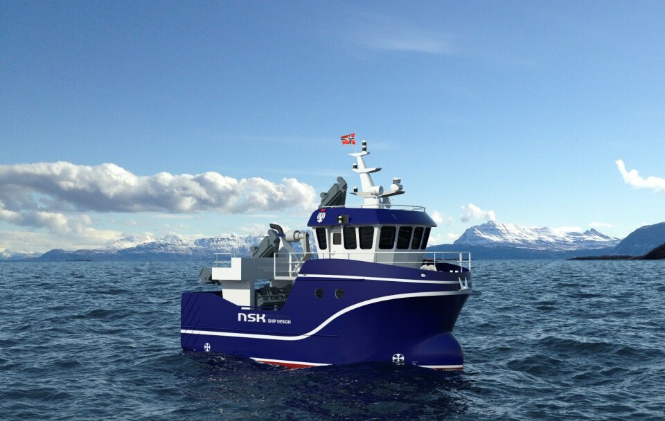 Illustrasjon: Grovfjord Båtbyggeri / NSK Ship Design