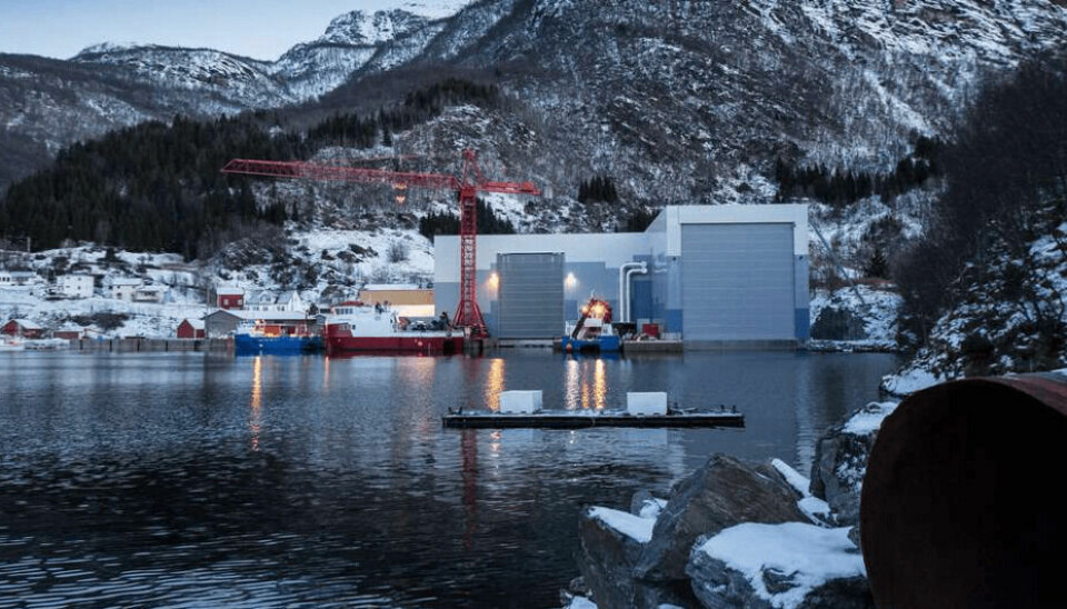 2021 ble blytungt for verftet i Grovfjord.
