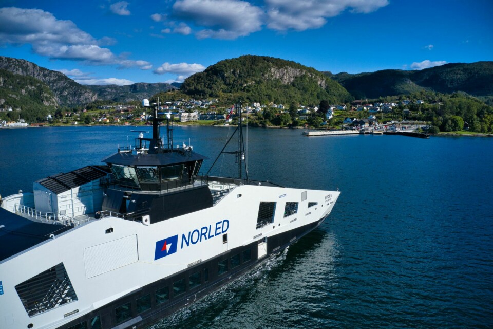 MF «Hydra» er Ship of The Year 2021. Foto: Norled