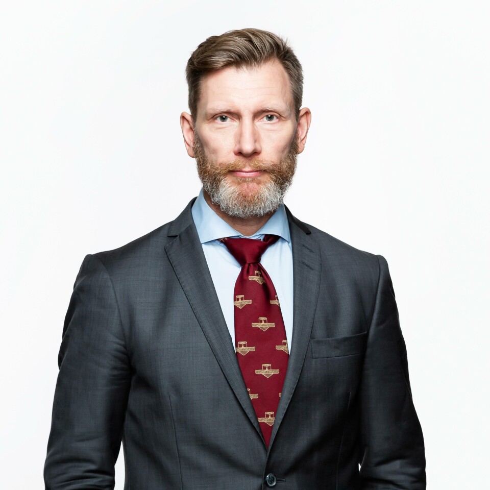 Direktør i Havarikommisjonen, William J. Bertheussen bekrefter at de starter undersøkelser etter at MS «Fay» forliste nordøst av Honningsvåg lørdag. Foto: Studio Oscar Lillestrøm