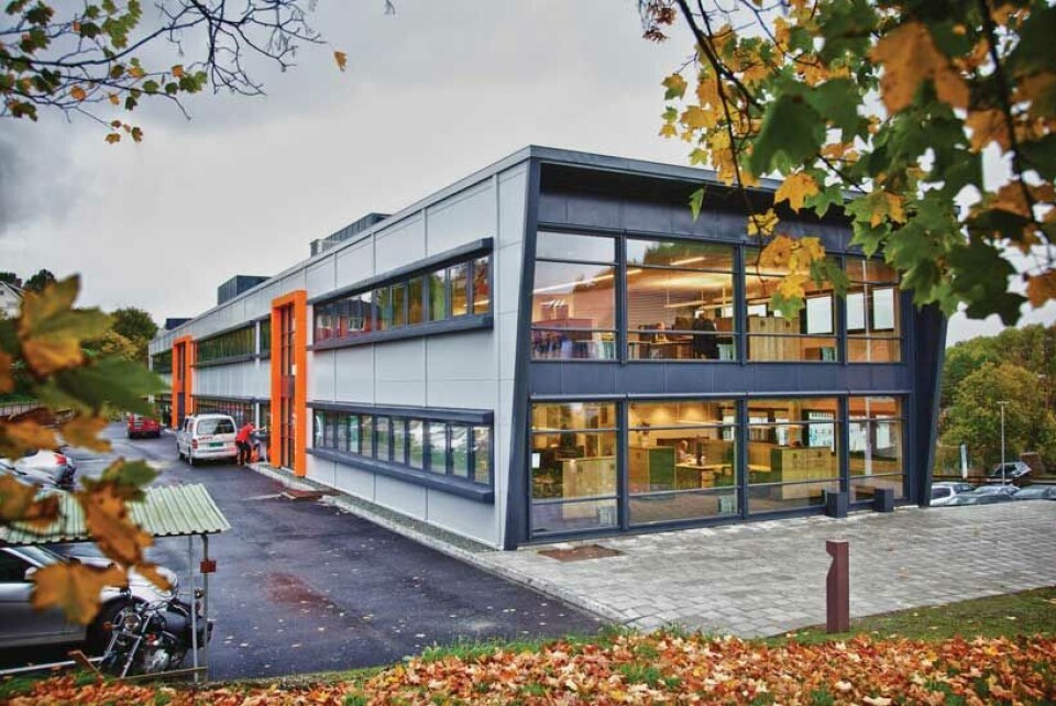 Wärtsiläs nye hovedkontor på Rubbestadneset (Foto: Wärtsilä/Magne Langåker)