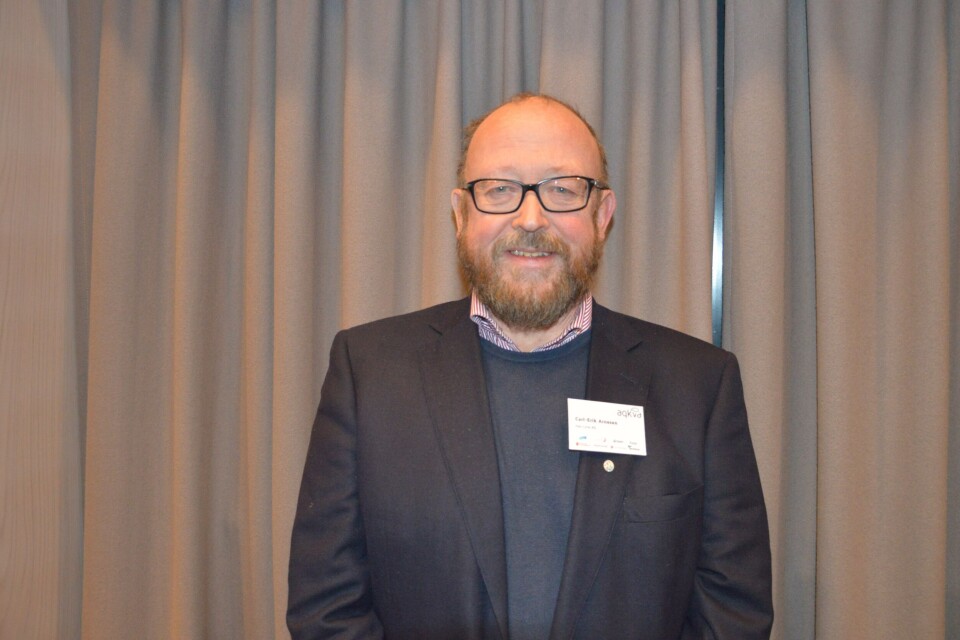 Carl Erik Arnesen, administrerende direktør i Hav Line. Foto: Therese Soltveit.