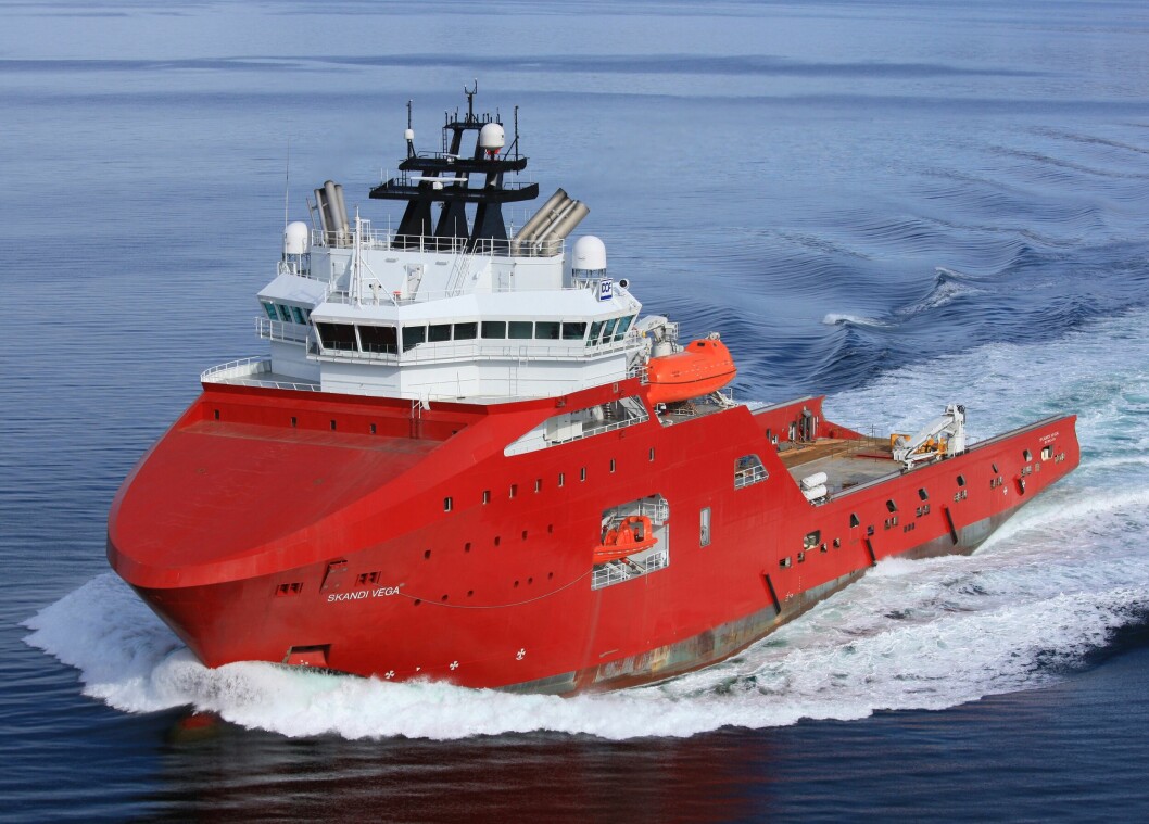 “Skandi Vega” is one of two vessels that tested the Navtor ENC service during summer 2013.  Photo: Harald Valderhaug.