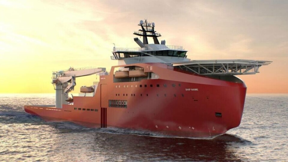 VARD 3 06, Overall length: 157 m | Breadth: 27 m | Diving Support and Construction vessel