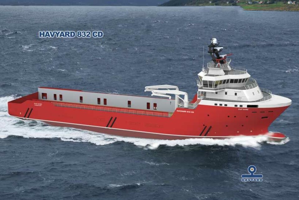 Illustrasjon av Havyard 832 CD