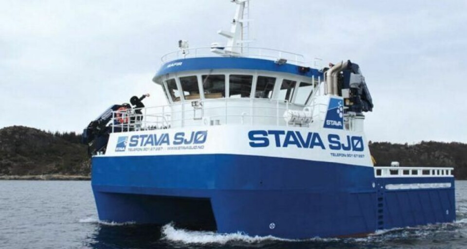 Heimli Ship Design har inngått ny kontrakt på en arbeidsbåt til Stava Sjø AS. Foto: Hemli Ship Design.