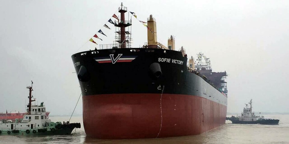 EGD tar levering av M/S 'Sofie Victory' innen kort tid.
