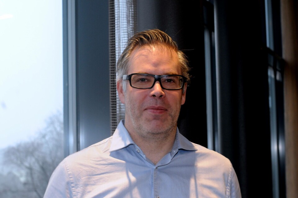 Henrik Hareide er sjef for akvakultur i brønnbåtrederiet Sølvtrans. Foto: Pål Mugaas Jensen