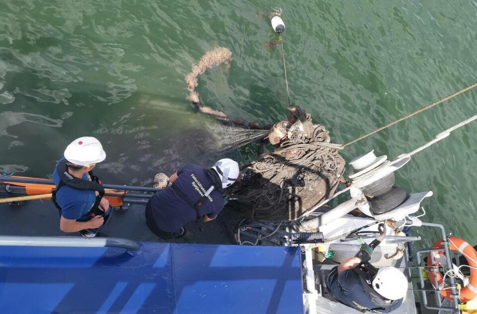 All redskap som ble trukket ble overlevert politiet og forholdet anmeldt. Foto: Fiskeridirektoratet