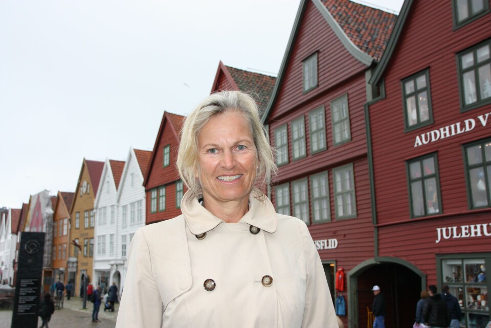 Kristin Krohn Devold i NHO Reiseliv vil kutte i cruiseturismen i Norge. Foto: Sigbjørn Larsen