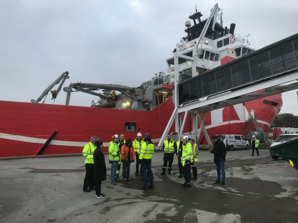 Mye skal være klart før årets cruisesesong tar til Foto: Sigbjørn Larsen