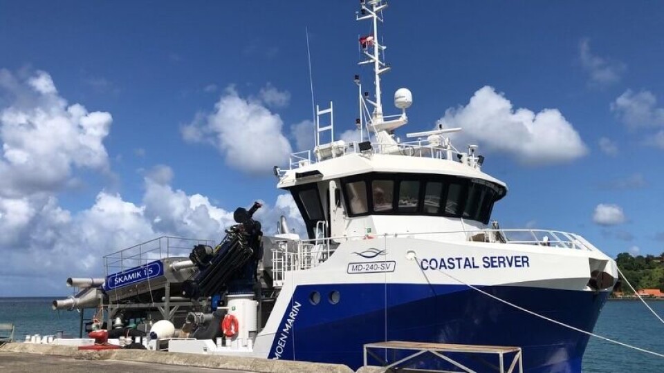 «Coastal Server m/SkaMik-anlegg». Foto: Moen Marin