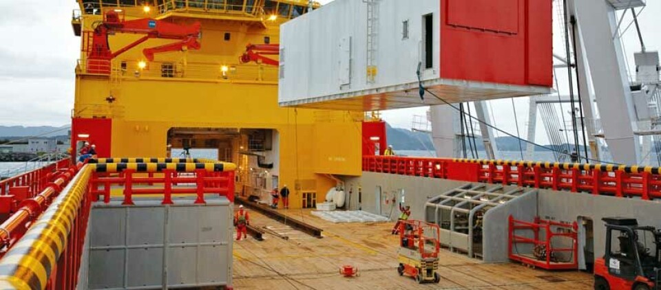 The 320 kW „HotModule“ fuel cell system supplied by Tognum subsidiary MTU Onsite Energy was installed on board of the Norwegian offshore supply vessel „Viking Lady“ in September 2009.