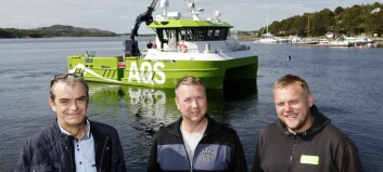 Nytt fartøy overlevert fra Folla Maritime Service til AQS