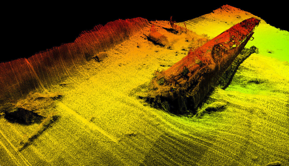 U-båtrvaket. Foto: Kystverket