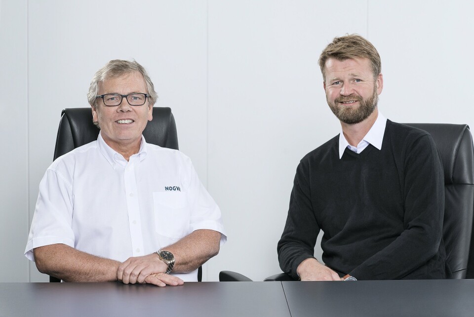 Nogva Motorfabrikk ASHamnsundvegen 266, 6280 SøvikNorwayTlf:+47 70 20 84 00Kjell Norvoll til venstre og Svein Tore Tande til høyre.