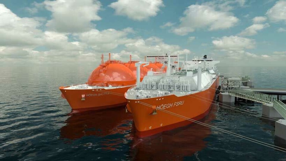 Höegh LNG agreement with Perusahaan Gas Negara for FSRU