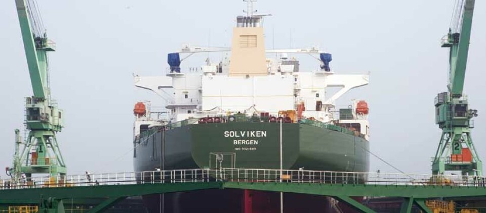 M/T «Solviken» - stolt representant for bergensflåten.